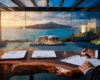 Bureau professionnel avec vue sur Moorea - Investissement immobilier en Polynésie française - Imagine l'Agence